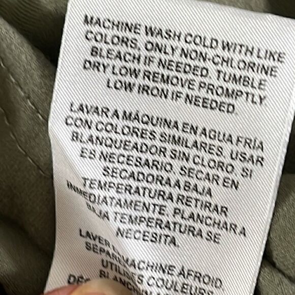 Reaction by Thread and Supply Large Dress Dara Mini Olive green loungewear New - Picture 10 of 10